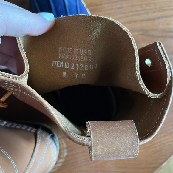 Navy Blue L.L. Bean Boots - Picture 4 of 4